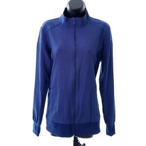 Iflex By Cherokee Zip Up Scrubs Top Jacket Women's Sz M